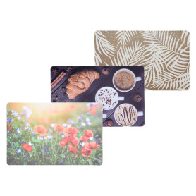 TOVAGLIETTA AMERICANA PER TAVOLI cm. 43 x 28 -  breakfast  fantasie assortite