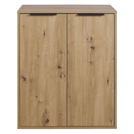 MOBILE BASE DUE ANTE LINEA  ESPRESSO  cm. 35