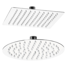 SET DOCCIA  STARTER  quadrato - soffione 20 x 20 cm