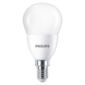 LAMPADA A LED  SFERA  FREDD.6500K 7 W uguale a 60W E14 - 806 lm