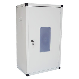 COPRICALDAIA IN ACCIAIO PREVERNICIATO cm. 50 x 32 x h.85 - coibentato