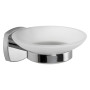 PORTA SAPONE SERIE  STARTER  leghe metalliche - vetro opaco