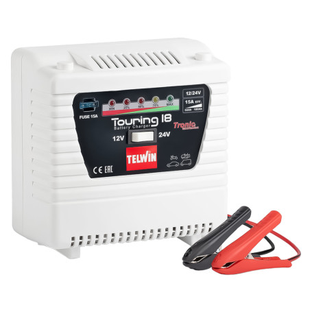 CARICABATTERIA  TOURING 18  12/24 V - 230 V - 1 PH  50/60Hz