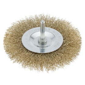 SPAZZOLA CIRCOLARE PER TRAPANO  diametro  mm 50 - gambo mm 6