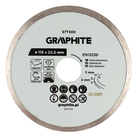 DISCO DIAMANTATO  diametro  100 mm - foro 22