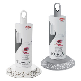 PORTAROTOLO DA CUCINA  TOSCA  bianco/tortora