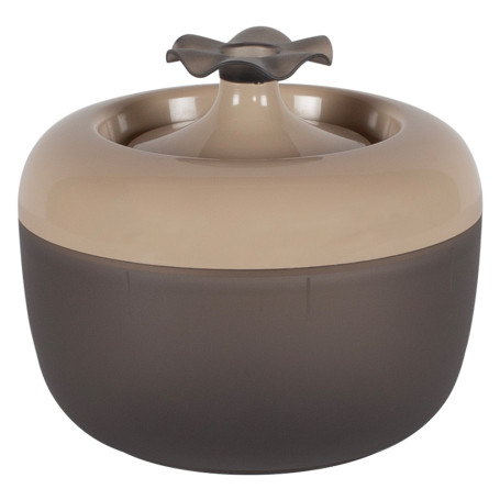 FONTANA PER GATTI  MALAGA  mod.  fiore  col. mocaccino - lt. 1