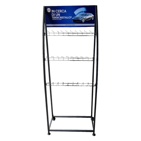 ESPOSITORE TERGICRISTALLI AUTO 30 ganci