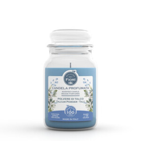 CANDELA OFFICINA DEI FIORI POLVERE DI TALCO 100 ORE