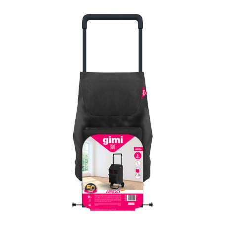 GIMI CARRELLO SPESA ARGO 42 L NERO