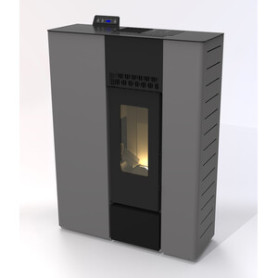 C STUFA PELLET CANALIZZATA STEROPE 12C ANTRACITE