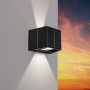 APPLIQUE LED UPDOWN SOLARE QUAD 3