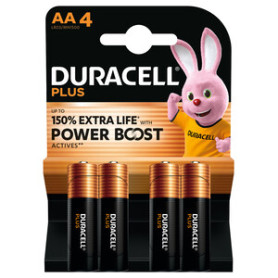 DURACELL PLUS POWERBOOST  STILO 4 PZ MN1500