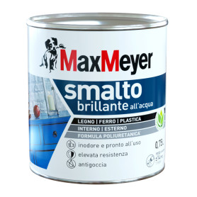 MAX SMALTO ALLACQUA POLIURETANICO BRILLANTE LT.0