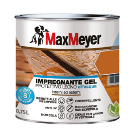 MAX IMPREGNANTE GEL ALLACQUA BIANCO 750 ML
