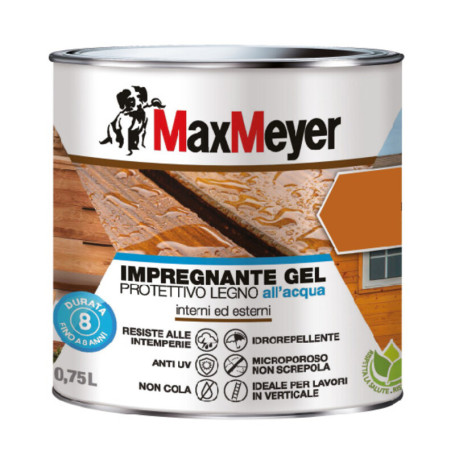 MAX IMPREGNANTE GEL ALLACQUA BIANCO 750 ML