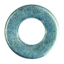 RONDELLA FERRO ZINCATO UNI\6592 D  4 MM**