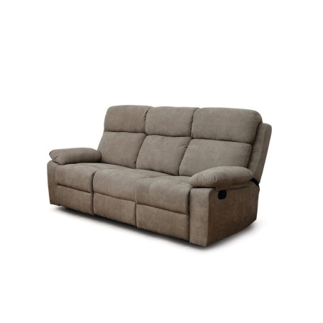 DIVANO RECLINER KEY 3 POSTI CM 198X93X101H BEIGE