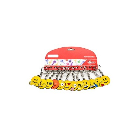 SILCA CARTELLA 12 PORTACHIAVI EMOJI