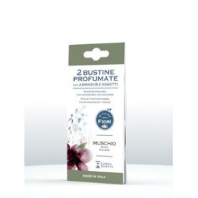 BUSTA PROFUMATA OFFICINA DEI FIORI 2PZ MUSCHIO