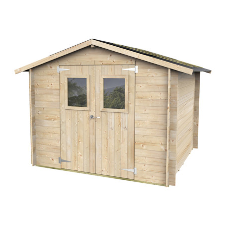 CASETTA LEGNO AUGUSTA C\PAVIMENTO 249X198X206 CM