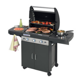 BARBECUE A GAS DUALGAS 3 CLASSIC LS PLUS DARK 9.6+2.3KW