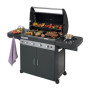 BARBECUE A GAS DUALGAS 4 CLASSIC LS PLUS DARK 12.8+2.3KW