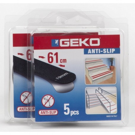 ANTISDRUCCIOLO "GEKO" NERO MM. 19X610 5 PZ