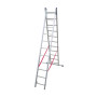 SCALA ALL. FACAL STILO 11+11 GRADINI H 314-510 CM