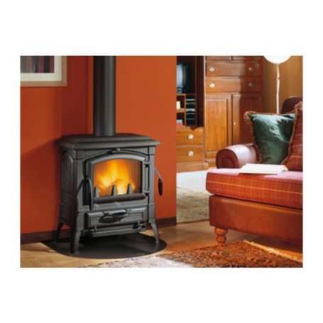 STUFA LEGNA GHISA 7.3 KW ISETTA EVO ANTRACITE