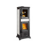STUFA LEGNA C\FORNO  7.3 KW GEMMA 5.0 BIANCO