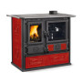 CUCINA LEGNA 8.8 KW ROSA 5.0 VST BORDEAUX