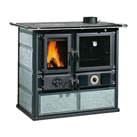 TERMOCUCINA LEGNA 11 KW ROSA DSA 4.0 PIETRA NATURALE