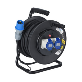 AVVOLGICAVO  30 M  2 PRESE CE220V CAVO 3X1