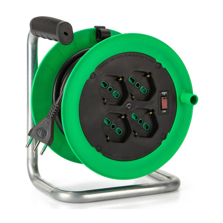 FME 146106 AVVOLGICAVO 4P 15M 3X1 SP 10A 4 PR BIP SC+LIM