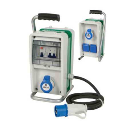 FME 74.304 QUADRO 2P CEE 220V+2BIP SCHU PORT IP44