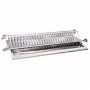 MENSOLE COLAPIATTI INOX C VASCHETTA CM. 76