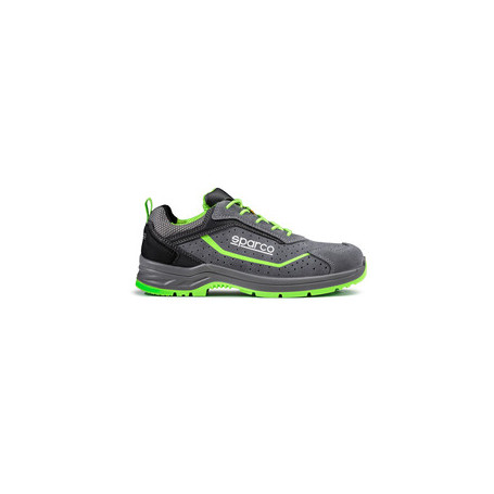 SPARCO SCARPE FELIX S1P GRIGIO VERDE FLUO N.44