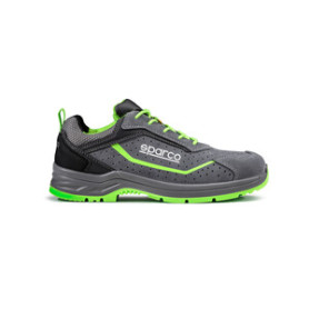 SPARCO SCARPE FELIX S1P GRIGIO VERDE FLUO N.47