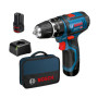 BOSCH-B TRAPANO C\PERCUSSIONE GSB 12V-15
