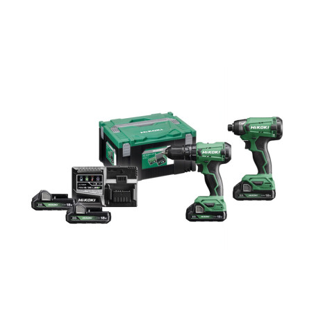HIKOKI KIT TRAPANO + AVVITAT IMP KC18DA 18V