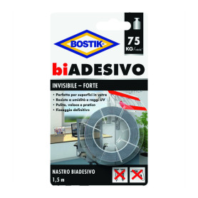 BOSTIK NASTRO BIADESIVO INVISIBILE 19MMX1