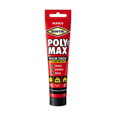 BOSTIK POLYMAX HIGH TACK BIANCO 165 G TUBO