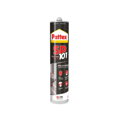 PATTEX SILICONE SP101 NERO 280 ML CARTUC.