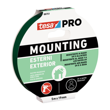NASTRO BIADESIVO TESA MOUNTING PRO EST. 19MMX5M