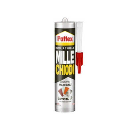 PATTEX MILLECHIODI CRYSTAL 290 G CARTUCCIA