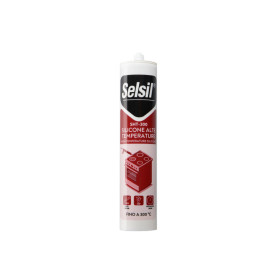 SELSIL SILICONE ALTA TEMPERATURA SHT-300 ROSSO 310 ML