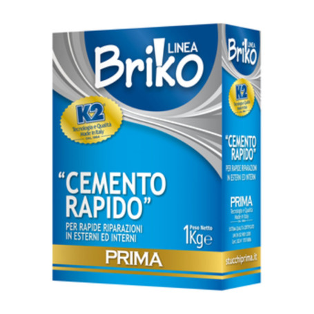 LINEA BRIKO CEMENTO RAPIDO DA  1 KG