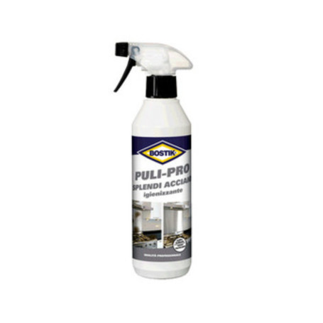 BOSTIK PULI-PRO SPLENDI ACCIAIO IGIENIZZANTE 500ML