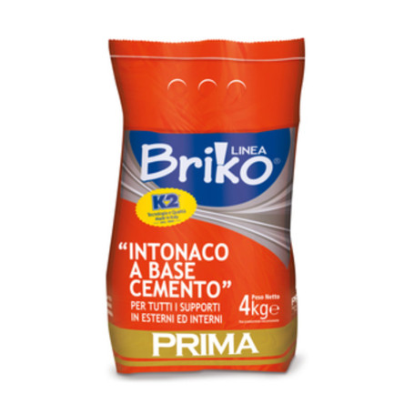 LINEA BRIKO INTONACO INTERNO ESTERNO DA  4 KG